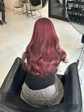 カラー MaisonHALU 松浦光咲のヘアスタイル