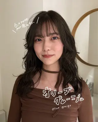 セミロング misaki/ボブ /レイヤー/本町のヘアスタイル