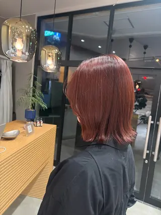 ミディアム カラー nir.所属・鳥栖美容室/nir. 美優/ミユのヘアスタイル