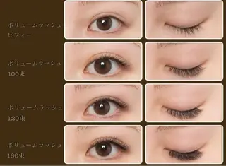 マツエク・マツパ kico.co salonヒマリのマツエク・マツパデザイン