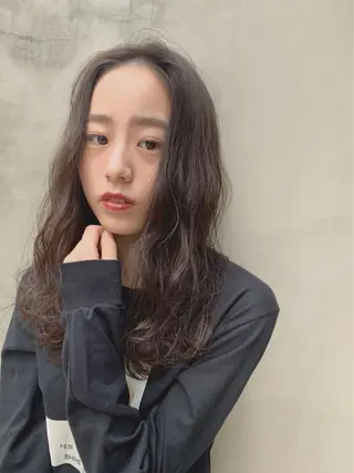 セミロング 💈ホリ ダイキ💈のヘアスタイル