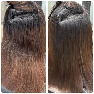 セミロング BONDZSALON麻布十番パティオ通り店所属・マエザワ リュウのヘアスタイル