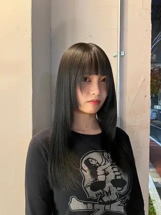 ロング カラー パーマ/ボブ /レイヤー チヒロのヘアスタイル