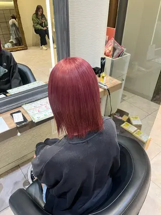 カラー ハイトーン／アレンジ 🩵NANAMIのヘアスタイル