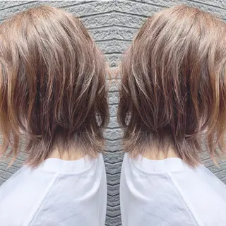 ミディアム H所属・H (エイチ) 烏丸御池店のヘアスタイル