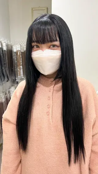 ロング HONO/韓国 🇰🇷大阪エクステのヘアスタイル