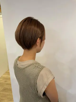ショート 大迫 江梨のヘアスタイル