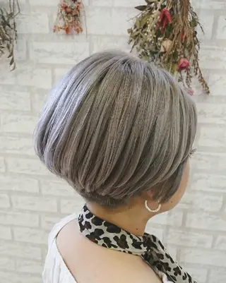 カラー ショート ＊Cielo＊ 佐藤 幸世のヘアスタイル