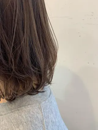 ミディアム まろやかカラー🤎 みなとまほのヘアスタイル