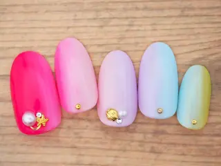 ネイル トップネイリスト Ribbon立川店のネイルデザイン