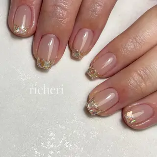ミディアム ネイル richeri beautyのネイルデザイン