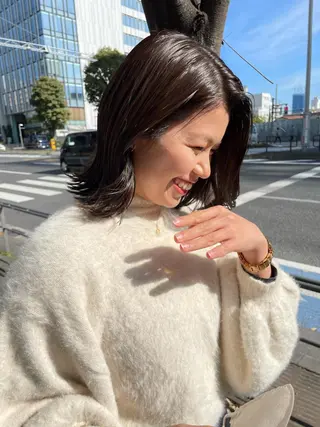 ミディアム カラー キッズ オトナヘア🌸 harukaのヘアスタイル