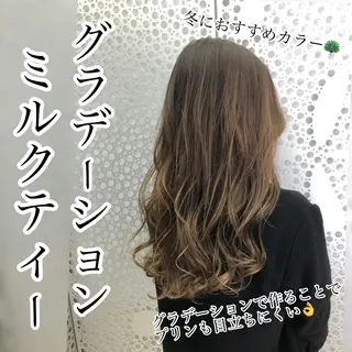 ロング カラー 髪質改善&エイジングケア ANFINI 銀座店所属・髪質改善No.1🍀 🍀銀座🍀矢尾板のヘアスタイル