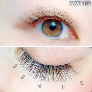 マツエク・マツパ cachette eyelash所属・月森 未奈子のマツエク・マツパデザイン