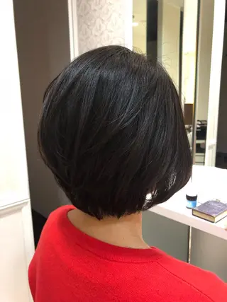 ショート 🌈ぷる艶カラー🌈 髪質改善👑柳沼尚貴のヘアスタイル