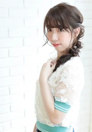 ヘアアレンジ 安藤 明日翔のヘアスタイル