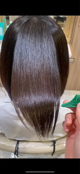 セミロング パーマ 古川 琴美のヘアスタイル