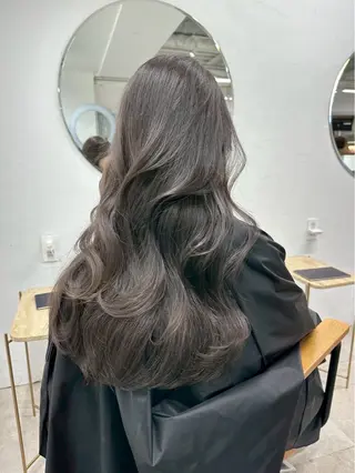 ロング カラー 坂口 誠弥のヘアスタイル