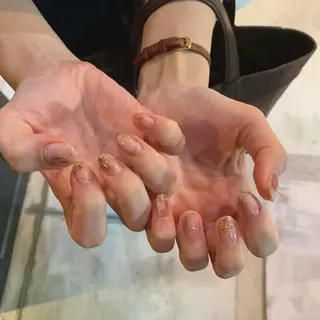 ネイル YUKIMO🍎名駅 /ニュアンスのネイルデザイン