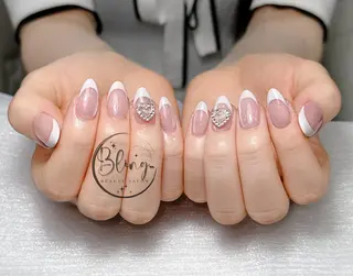 セミロング Bling Salonのネイルデザイン