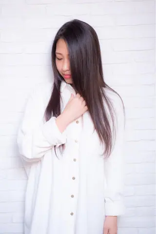 ロング コテ巻きパーマ/韓国 パーマ/佐野のヘアスタイル