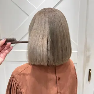 ミディアム カラー 横浜/ミルクティー カラー🤍みうのヘアスタイル