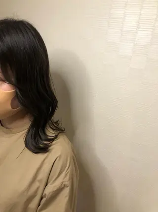 ミディアム ⚪️髪質改善 縮毛 店長 コウ⚪️のヘアスタイル
