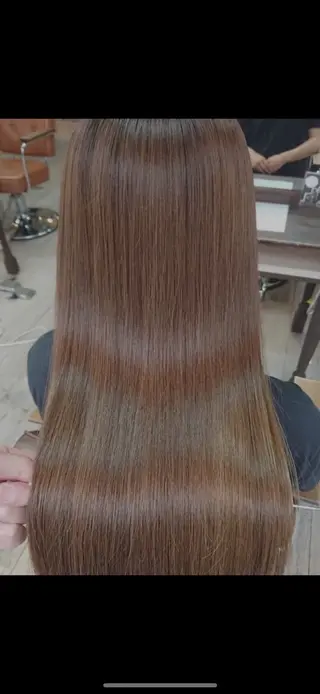 ロング カラー 大谷 力也のヘアスタイル