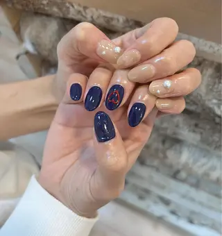 ネイル いちじゅう あおいのネイルデザイン