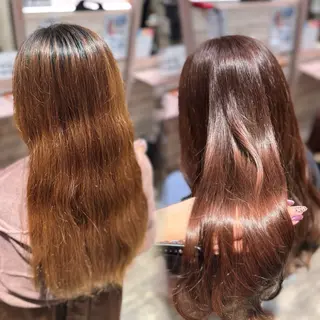 ロング カラー 💜小山田 愛美💜のヘアスタイル