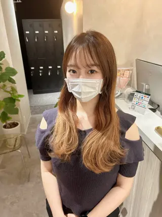 セミロング SIGMA LATTE所属・光岡 光のヘアスタイル