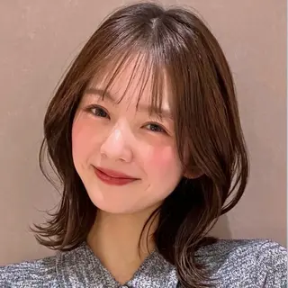 ミディアム ボブ/レイヤー /sora🌙✨️のヘアスタイル