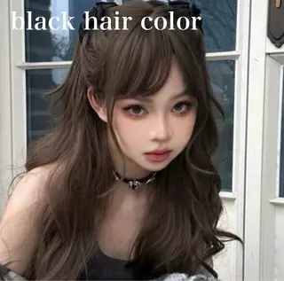 ロング 🏹‪‪girlyト レンド‪モテヘア🏹のヘアスタイル