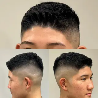 ショート Dorcus所属・方波見 大雅のヘアスタイル