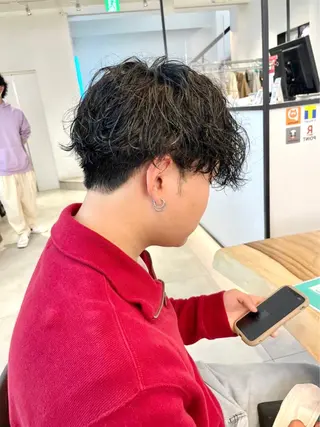 ショート メンズ emu所属・けいこ🍊ニュアンス ネイル/個性派ネイルのネイルデザイン