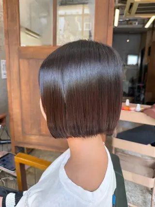 ショート カラー Cadre新小岩🫧 栗原葵のヘアスタイル