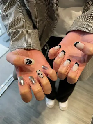 ネイル 束感まつ毛/ネイル/ LED♥KIRARAのマツエク・マツパデザイン