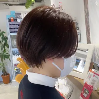 ショート ✨圧倒的満足度◎ 小顔美人ショート✨佃のヘアスタイル