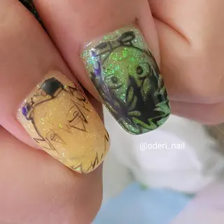 ネイル おで@ oderi_nailのネイルデザイン