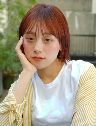 ショート カラー The Day Ginza所属・門馬 加奈のヘアスタイル