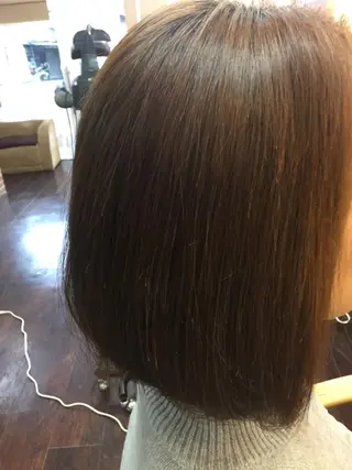 ミディアム パーマ 桧山 真のヘアスタイル
