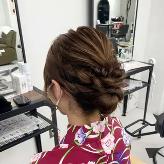 ミディアム カラー パーマ ヘアアレンジ メンズ mona/ ストレートスタイル✨のヘアスタイル