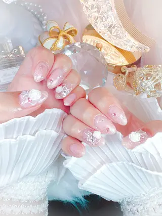ネイル ワンホン、かわいい系 🎀ななみのネイルデザイン