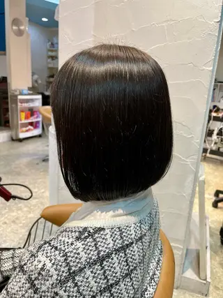 ミディアム カラー うしだ かおるのヘアスタイル