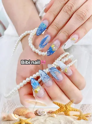 セミロング Bibi beauty spa Osaka所属・Chann Channのネイルデザイン