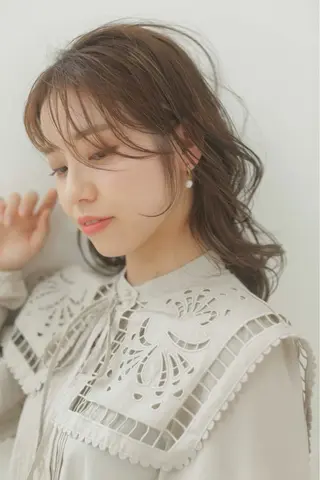セミロング MODEks eau 佐藤優志のヘアスタイル