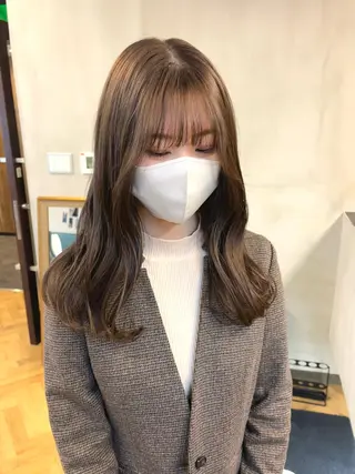 ロング カラー esu西梅田所属・ena/ブリーチなし 透明感・レイヤー🎀のヘアスタイル