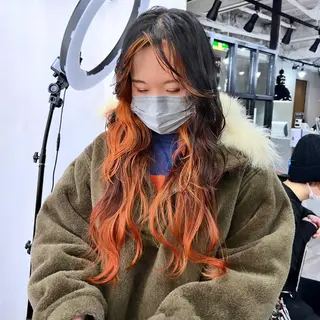 ロング カラー Pe Pe所属・🌕PePe　菅 タイシ🌕のヘアスタイル