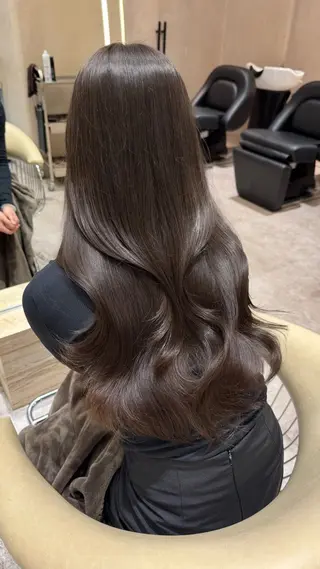 セミロング 1HAVANA所属・韓国ヘア/ベージュ カラー/髪質改善/涼のヘアスタイル