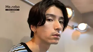 アイブロウ Me.rebo 新宿所属・メンズ専門眉毛サロン ME.REBO新宿の眉毛・アイブロウイメージ